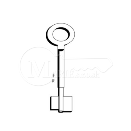 Kľúče Trezorové 15MAU1 Errebi