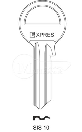 Kľúče Expres SIS-10