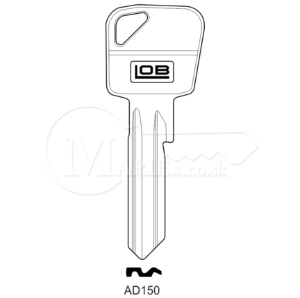 Kľúče Expres AD150 LOB Ms