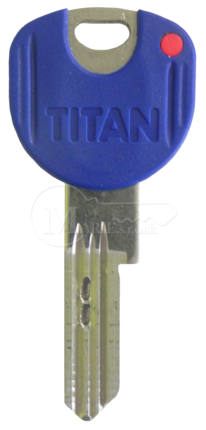 Kľúče Titan K1 EL BLUE