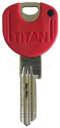 Kľúče Titan K1 EL RED