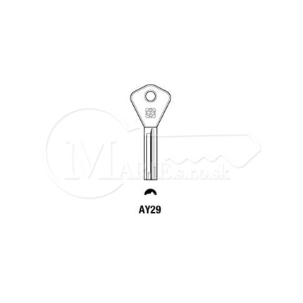 Kľúče Silca AY29
