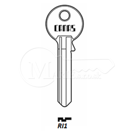 Kľúče CANAS RI1