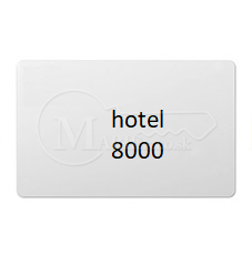 Karta Hotel 8000 biela